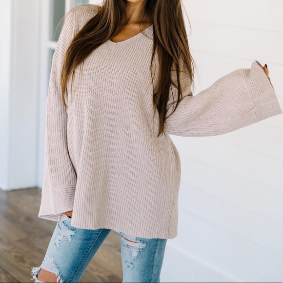 Sold out ❄️Mocha Gray Sweater 🍂🌿 - Picture 4 of 4